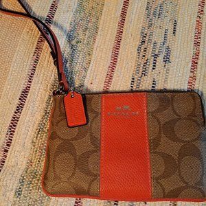 Coach wristlet